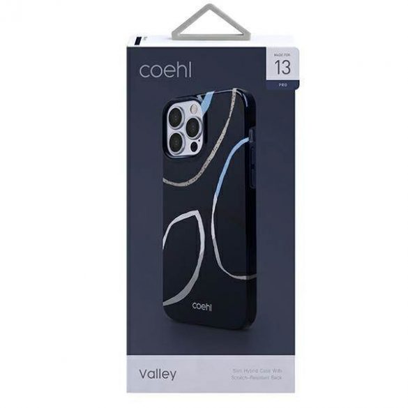 Carcasa UNIQ etui Coehl Valley iPhone 13 Pro / 13 6,1" granatowy/deep marine