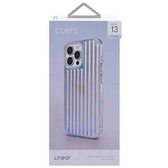 Carcasa UNIQ etui Coehl Linear iPhone 13 Pro Max 6,7" opal/iridescent