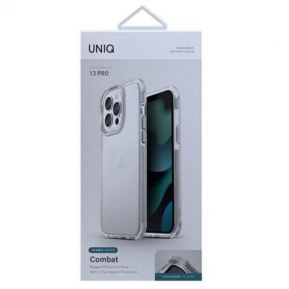 Husa UNIQ etui Combat iPhone 13 Pro / 13 6,1" aramid frost