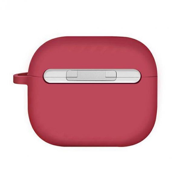 UNIQ etui Nexo AirPods 3 gen + cârlige pentru urechi Husă din silicon/coral