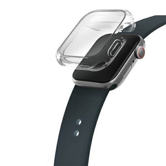 UNIQ Husă Garde Apple Watch Series 7/8/ 9 41mm. transparent/clear