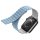 UNIQ pasek Revix Apple Watch Series 1/2/3/4/5/6/7/8/9/SE/SE2/Ultra/Ultra 2 42/44/45/49mm. Reversibil Magnetic biały-niebieski/alb-albastru