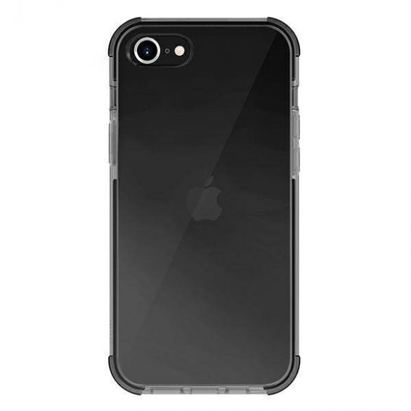 Husa UNIQ etui Combat iPhone SE 2022 / SE 2020 /7/8 czarny/negru fum