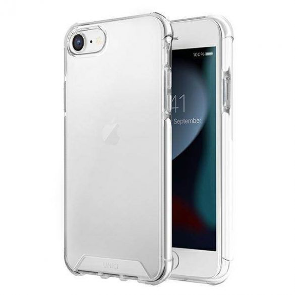 Husă albă UNIQ etui Combat iPhone SE 2022 / SE 2020 /7/8 biały/blanc