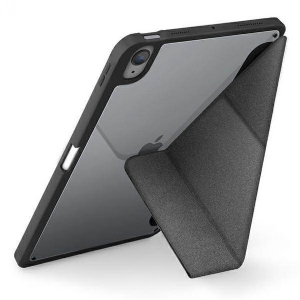 Carcasa UNIQ etui Moven iPad Air 10.9 (2022/2020) antimicrobian szary/gri cărbune