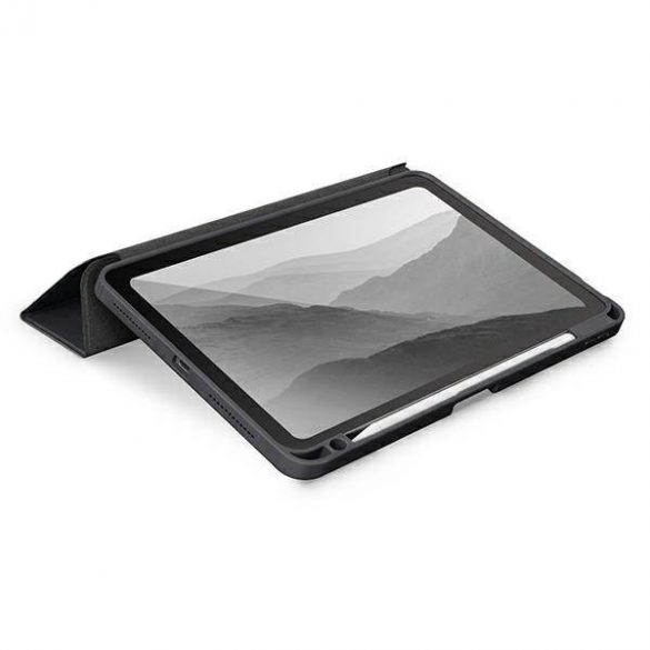 Carcasa UNIQ etui Moven iPad Air 10.9 (2022/2020) antimicrobian szary/gri cărbune