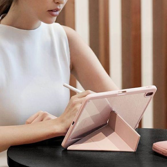 UNIQ Husă Moven iPad Air 10.9 (2022/2020) Antimicrobial roz/ blush roz husă