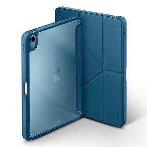 Carcasa UNIQ etui Moven iPad Air 10.9 (2022/2020) antimicrobian niebieski/carpi albastru