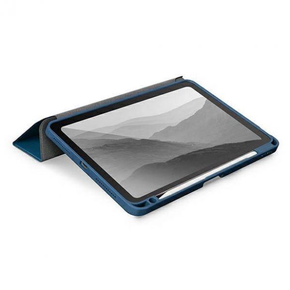 Carcasa UNIQ etui Moven iPad Air 10.9 (2022/2020) antimicrobian niebieski/carpi albastru