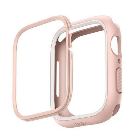 UNIQ și Moduo Apple Watch Series 4/5/6/7/8/9/SE/SE2 40/41mm rożowy-biały/blush-white