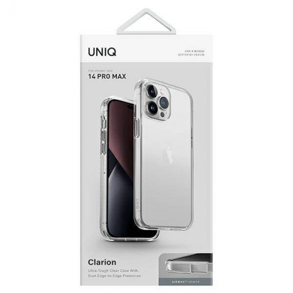 UNIQ etui Clarion iPhone 14 Pro Max 6,7" przeźroczysty/lucent carcasa transparenta