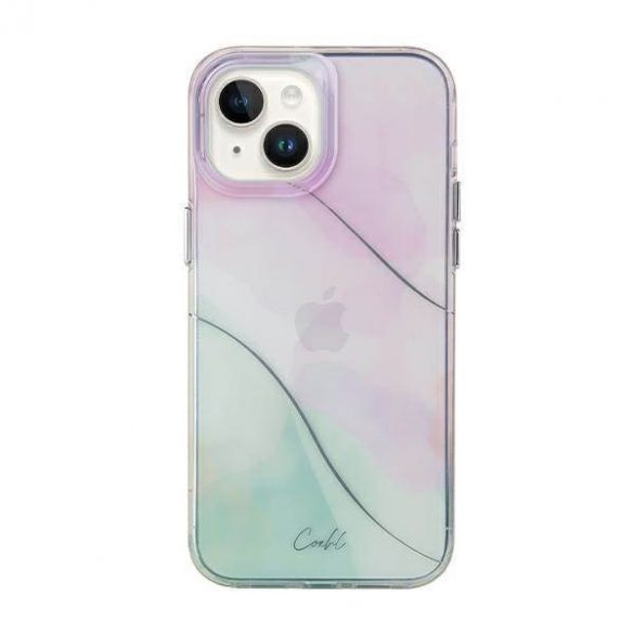 Paleta UNIQ etui Coehl iPhone 14 Plus / 15 Plus 6.7" liliu/liliac moale