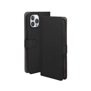 UNIQ etui book Journa Husă neagră pentru iPhone 14 Pro Max 6,7" czarny/midnight