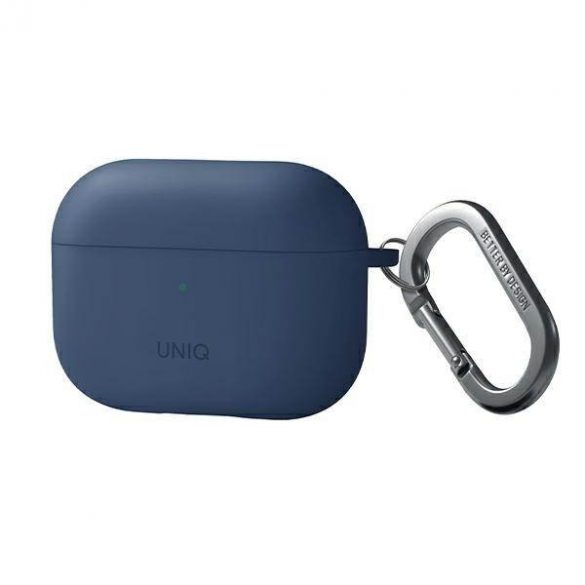 UNIQ etui Nexo AirPods Pro 2 gen + cârlige pentru urechi din silicon (2022/2023) niebieski/caspic blue