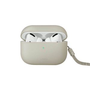 UNIQ și Lino AirPods Pro 2 gen silicon (2022/2023) beżowy/bej fildeș