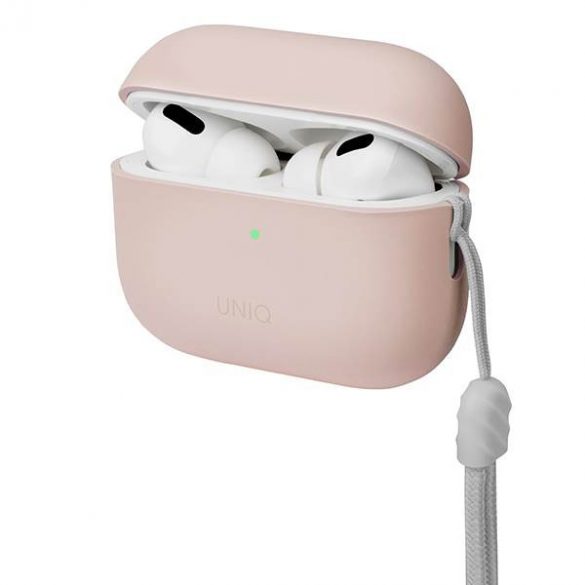 UNIQ și Lino AirPods Pro 2 gen silicon (2022/2023) rożowy/roz blush