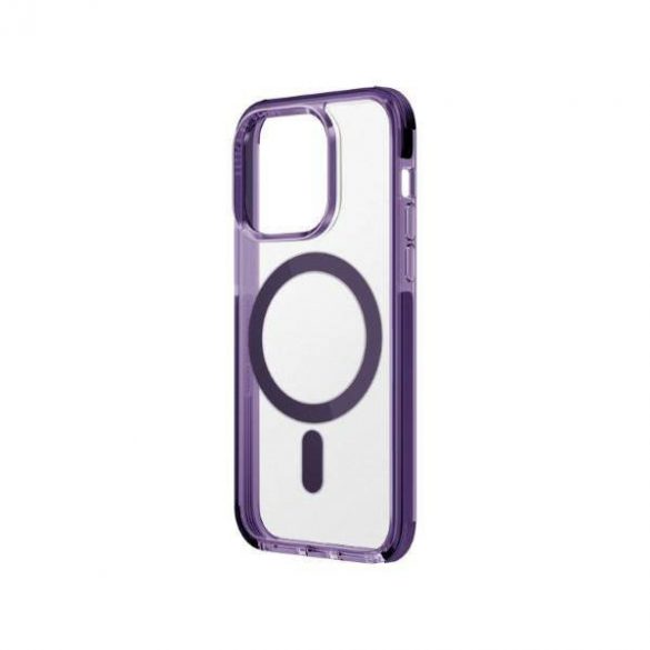 Husă UNIQ etui Combat iPhone 14 Pro Max 6,7" Magclick Charging purpurowy/smochin violet