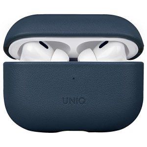 UNIQ și Terra AirPods Pro 2 gen. Piele naturală (2022/2023) niebieski/albastru spațiu