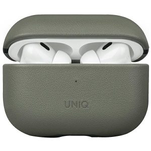 UNIQ și Terra AirPods Pro 2 gen. Piele naturală (2022/2023) zielony/lichen verde