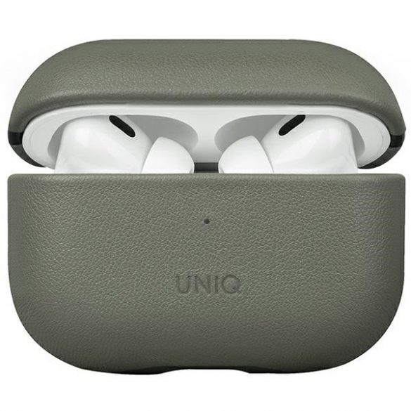 UNIQ și Terra AirPods Pro 2 gen. Piele naturală (2022/2023) zielony/lichen verde