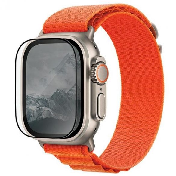 UNIQ Optix Vivid Apple Watch Ultra 49mm transparent szkłło hartowane z aplicator UNIQ-49MM-VIVIDCLEAR