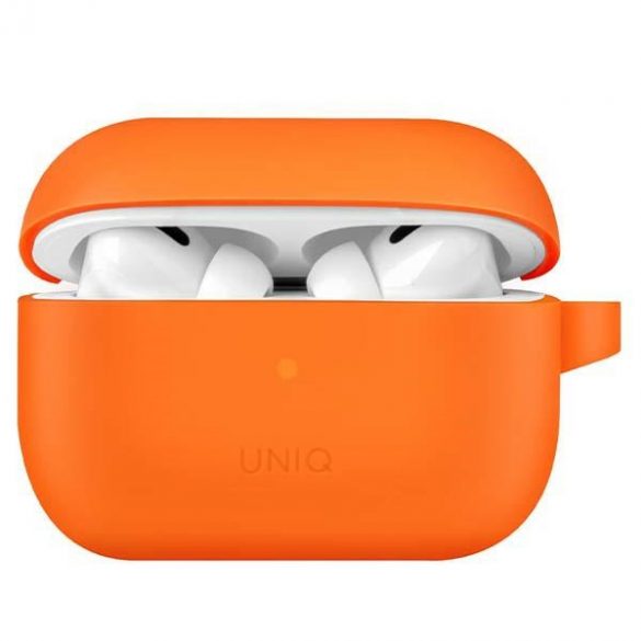 UNIQ și Vencer AirPods Pro 2 gen. Silicon (2022/2023) pomarańczowy/portocaliu ars