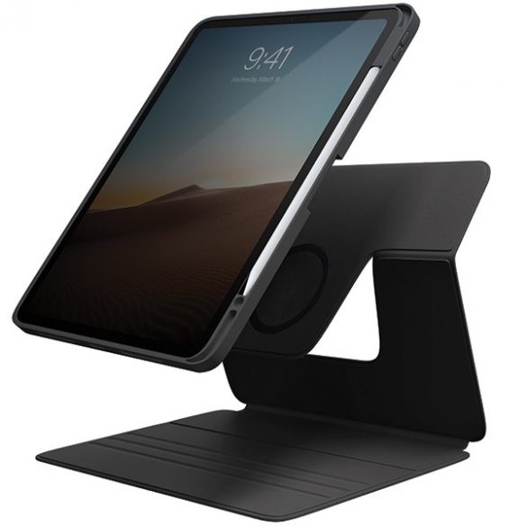 Husă magnetică UNIQ etui Rovus iPad Pro 11 (2021-2022) / Air 10.9 (2020-2022) czarny/ebony black"