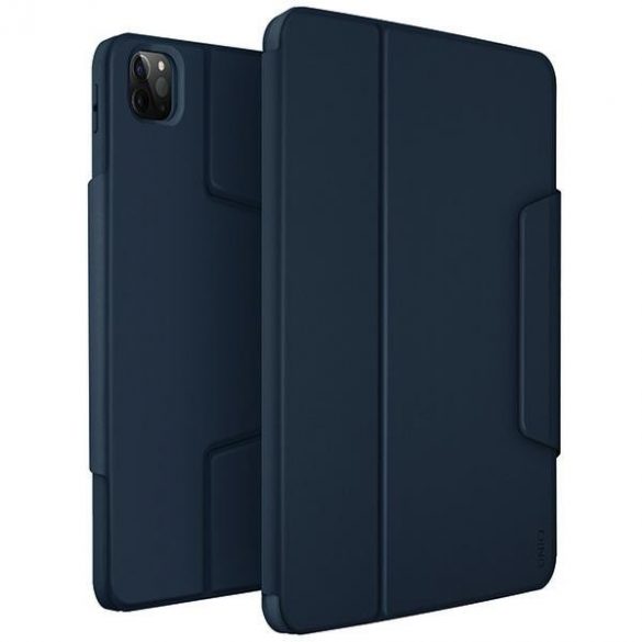 Husă magnetică UNIQ etui Rovus iPad Pro 11 (2021-2022) / Air 10.9 (2020-2022) niebieski/albastru marin"