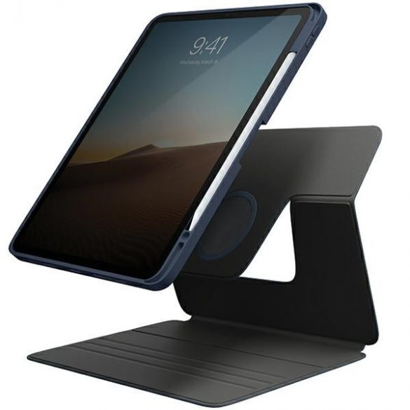 Husă magnetică UNIQ etui Rovus iPad Pro 11 (2021-2022) / Air 10.9 (2020-2022) niebieski/albastru marin"