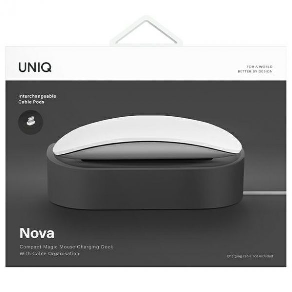 UNIQ Nova stacja dokująca Magic Mouse ciemnoszary/gri închis