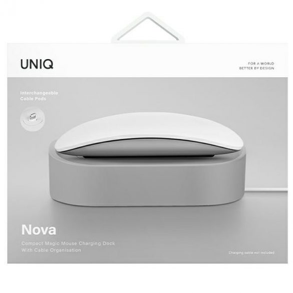 UNIQ Nova stacja dokująca Magic Mouse szary/gri