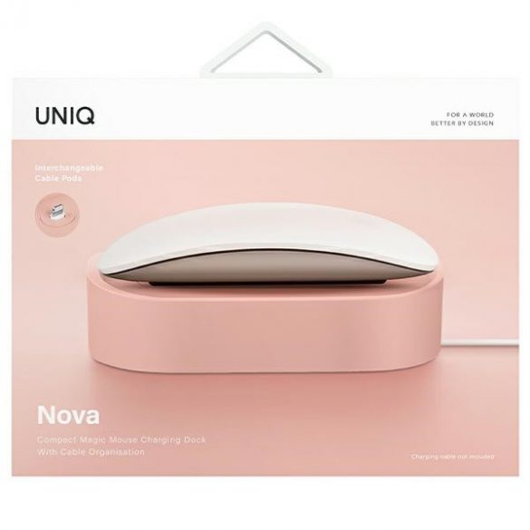 UNIQ Nova stacja dokująca Magic Mouse różowy/roz