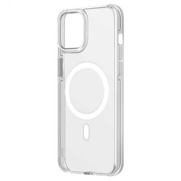 UNIQ etui Calio iPhone 15 / 14 / 13 6.1" Magclick Încărcare przezroczysty/transparent