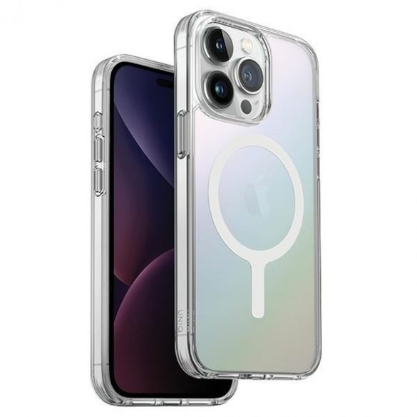 UNIQ etui LifePro Xtreme iPhone 15 Pro 6.1 Magclick Încărcare opal/iridescent"