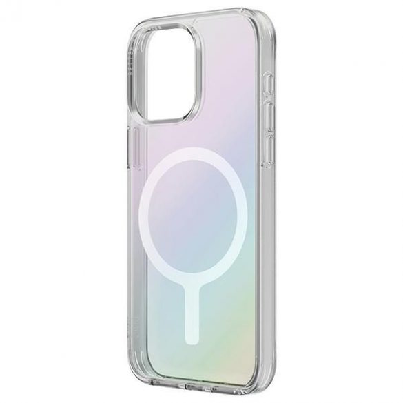 UNIQ etui LifePro Xtreme iPhone 15 Pro 6.1 Magclick Încărcare opal/iridescent"