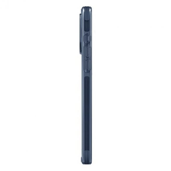 UNIQ etui Combat iPhone 15 Pro 6.1 Magclick Încărcare niebieski/smoke blue"