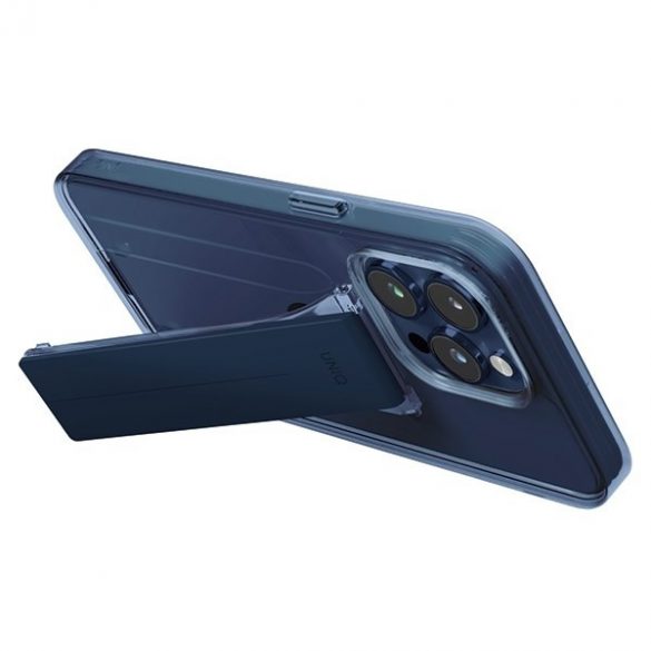 UNIQ etui Heldro Mount cu suport iPhone 15 Pro 6.1 niebieski/ultamarine deep blue"