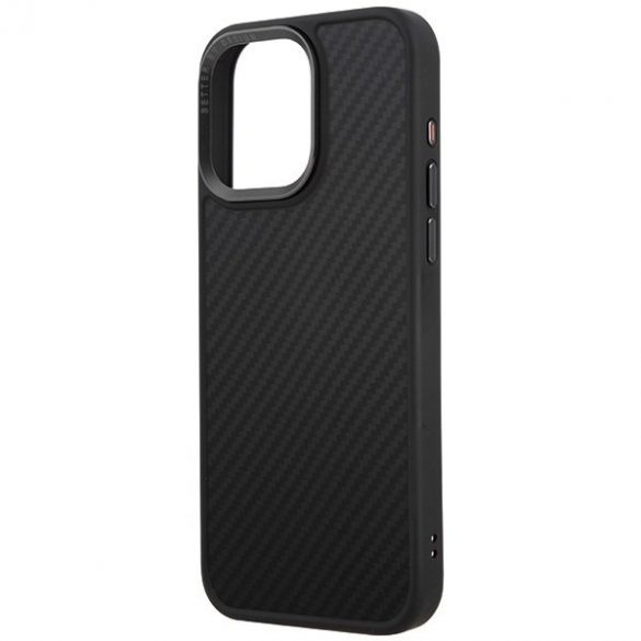 UNIQ etui Keva iPhone 15 Pro Max 6.7 Magclick Charging czarny/carbon black"