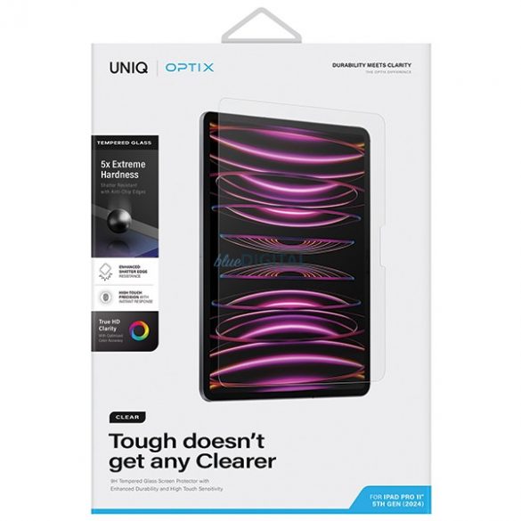 UNIQ Optix Clear iPad Pro 11" (2024) este disponibil pentru aplicații