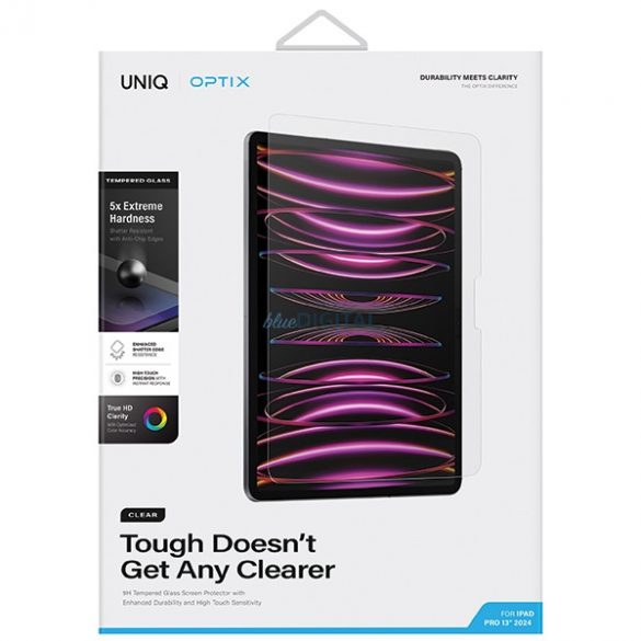 UNIQ Optix Clear iPad Pro 13" (2024) este disponibil pentru aplicații