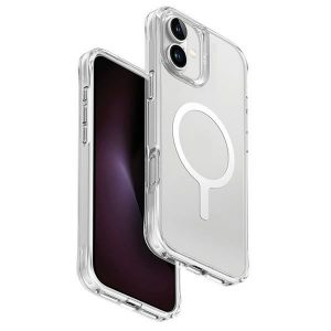 Carcasă de încărcare Uniq LifePro Xtreme Magclick pentru iPhone 16 - transparentă