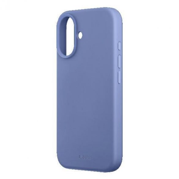 Uniq Lino Hue Magclick Carcasă de încărcare pentru iPhone 16 - albastru