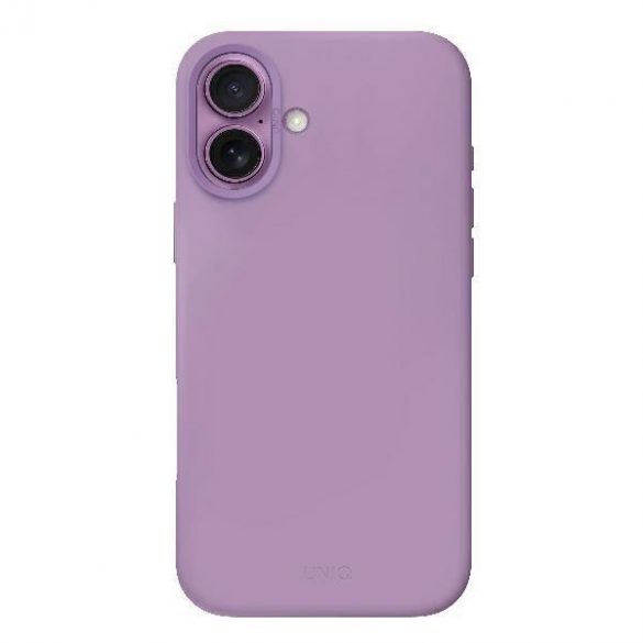 Uniq Lino Hue Magclick Carcasă de încărcare pentru iPhone 16 - violet