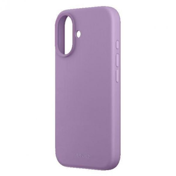 Uniq Lino Hue Magclick Carcasă de încărcare pentru iPhone 16 - violet