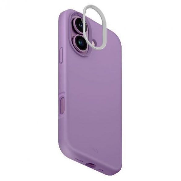 Uniq Lino Hue Magclick Carcasă de încărcare pentru iPhone 16 - violet