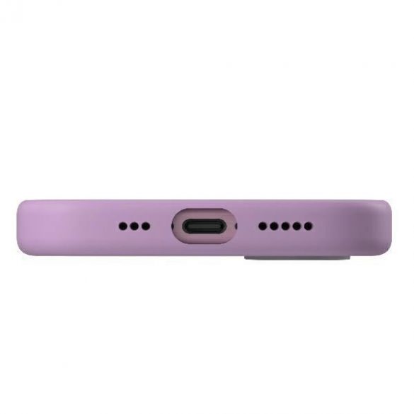 Uniq Lino Hue Magclick Carcasă de încărcare pentru iPhone 16 - violet