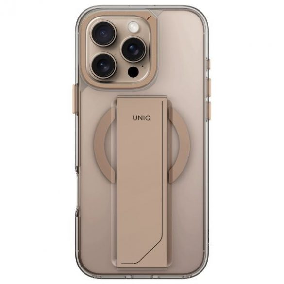 UNIQ Heldro Magclick Carcasă de încărcare Max iPhone 16 Pro - auriu