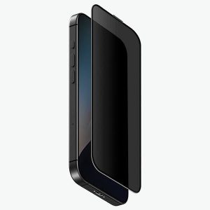 UNIQ Optix Privacy sticlă temperată anti-reflexivă cu aplicator pentru iPhone 16 Pro Max