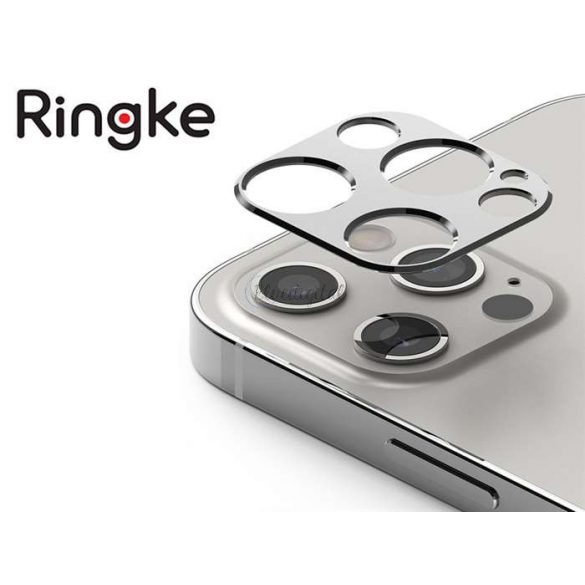 Husa de protectie Ringke Camera Sytling pentru camera din spate - Apple iPhone 12 Pro - argintiu