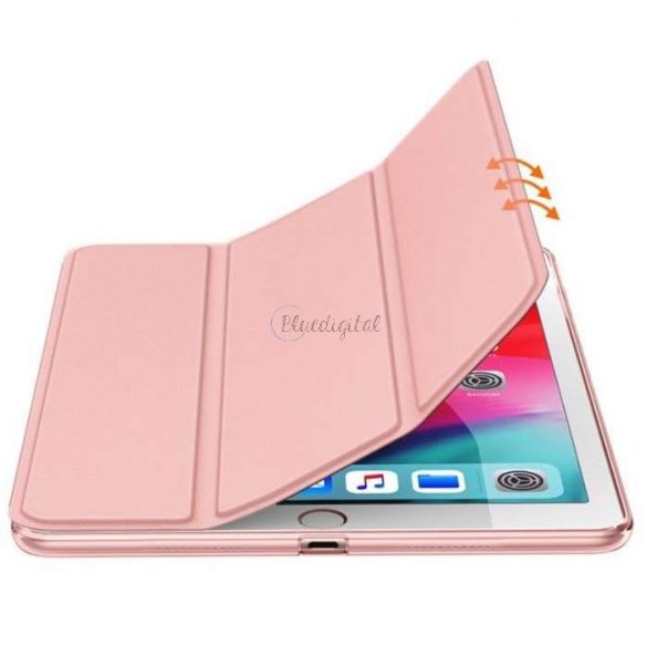 Husă pentru tabletă Apple iPad 10.2 (2019/2020/2021) (Smart Case) cu funcție de pornire/oprire - Tech-Protect - neagră (ambalaj ECO)